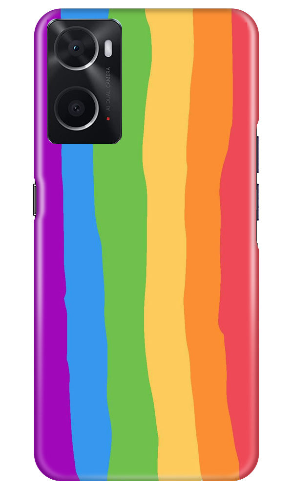 Multi Color Baground Case for Oppo A96(Design - 139)