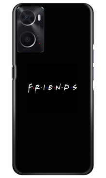 Friends Mobile Back Case for Oppo A96  (Design - 143)