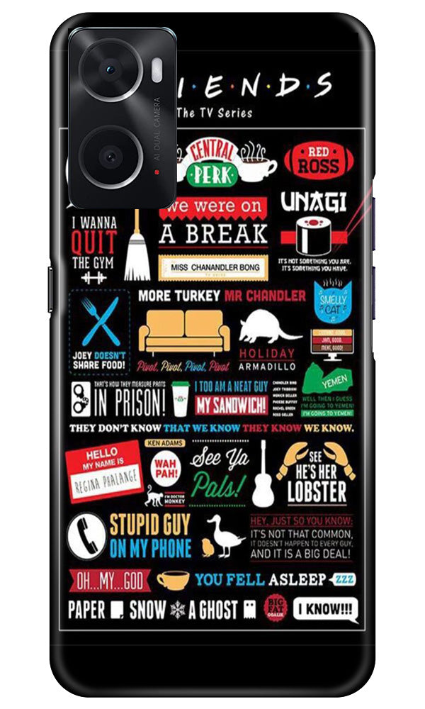 Friends Case for Oppo A76  (Design - 145)