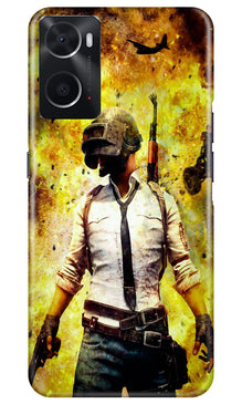 Pubg Mobile Back Case for Oppo A76  (Design - 149)
