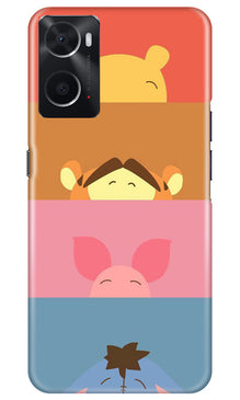 Cartoon Mobile Back Case for Oppo A76 (Design - 152)