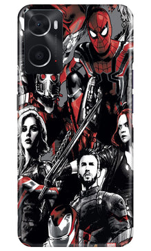 Avengers Mobile Back Case for Oppo A96 (Design - 159)