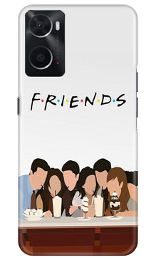 Friends Mobile Back Case for Oppo A96 (Design - 169)