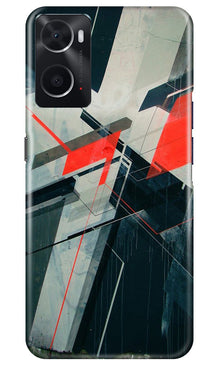 Modern Art Mobile Back Case for Oppo A76 (Design - 200)