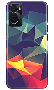 Modern Art Mobile Back Case for Oppo A76 (Design - 201)