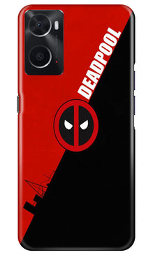 Deadpool Mobile Back Case for Oppo A76 (Design - 217)