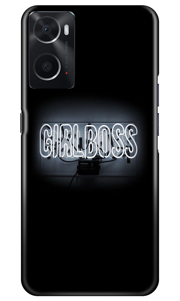 Girl Boss Black Case for Oppo A76 (Design No. 237)