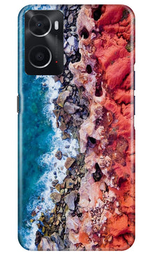 Sea Shore Mobile Back Case for Oppo A76 (Design - 242)