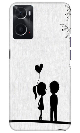 Cute Kid Couple Case for Oppo A76 (Design No. 252)