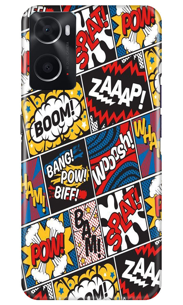Boom Mobile Back Case for Oppo A96 (Design - 264)