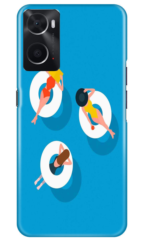 Girlish Mobile Back Case for Oppo A96 (Design - 268)