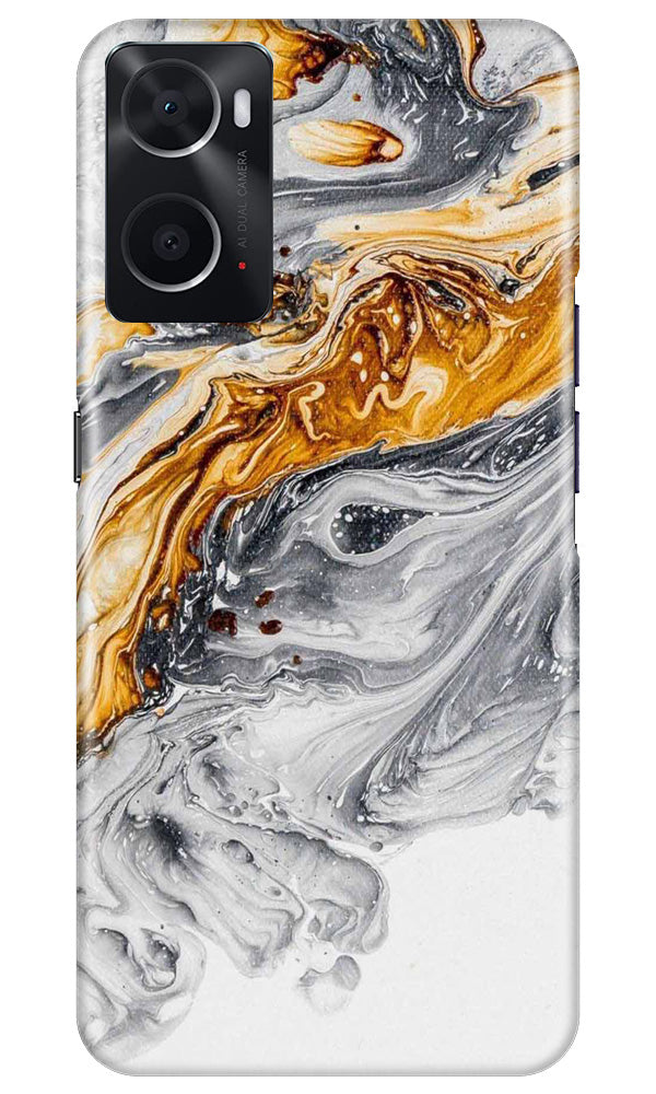 Marble Texture Mobile Back Case for Oppo A76 (Design - 272)