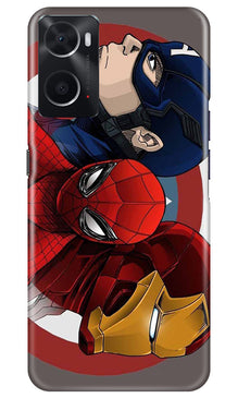 Superhero Mobile Back Case for Oppo A96 (Design - 273)