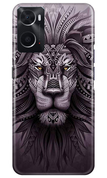 Lion Mobile Back Case for Oppo A96 (Design - 277)