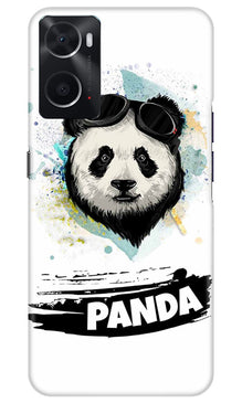 Panda Mobile Back Case for Oppo A96 (Design - 281)