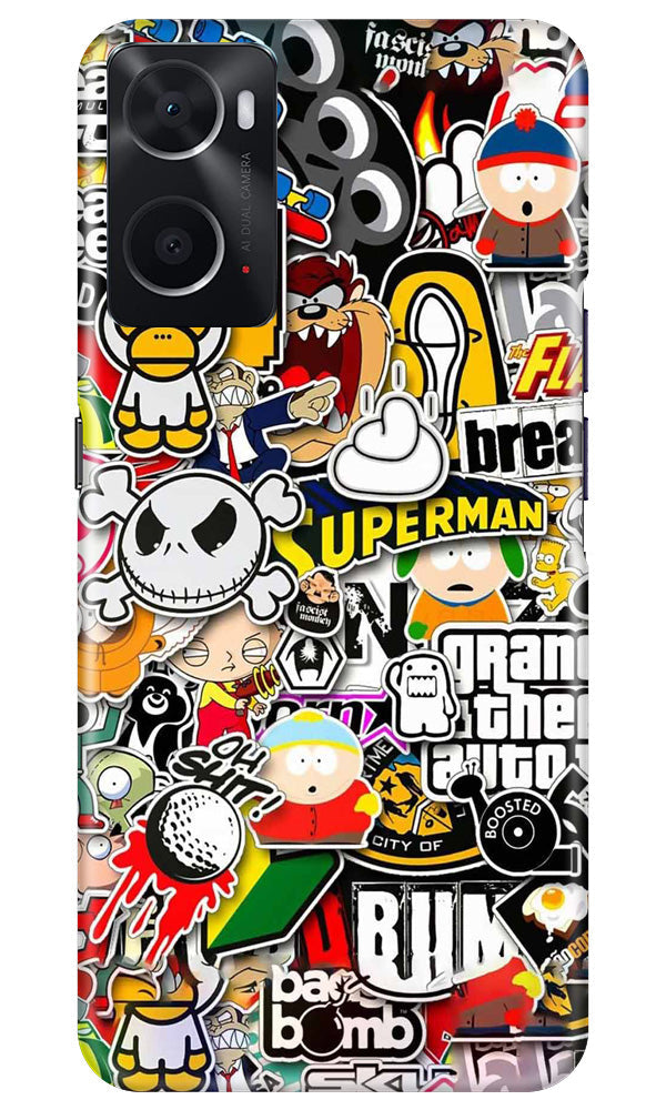 Designer Mobile Back Case for Oppo A76 (Design - 282)