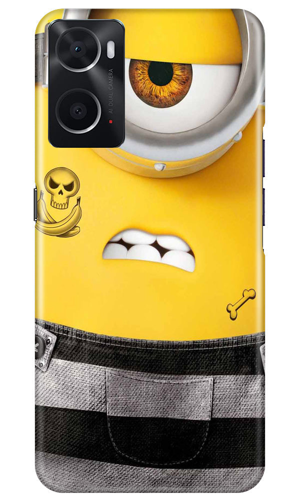 Minion Mobile Back Case for Oppo A76 (Design - 286)