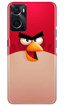 Angry Bird Red Mobile Back Case for Oppo A76 (Design - 287)