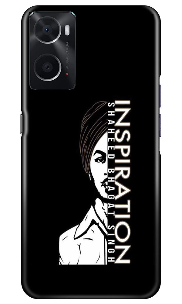 Bhagat Singh Mobile Back Case for Oppo A96 (Design - 291)