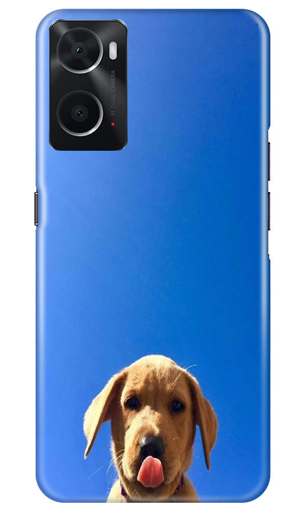 Dog Mobile Back Case for Oppo A96 (Design - 294)