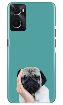 Puppy Mobile Back Case for Oppo A96 (Design - 295)