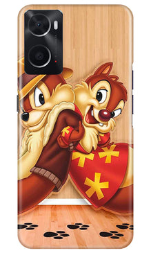 Chip n Dale Mobile Back Case for Oppo A76 (Design - 297)