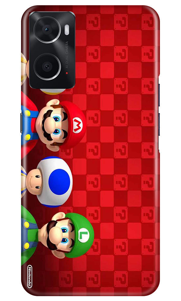 Mario Mobile Back Case for Oppo A96 (Design - 299)