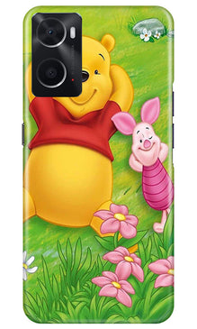 Winnie The Pooh Mobile Back Case for Oppo A96 (Design - 308)