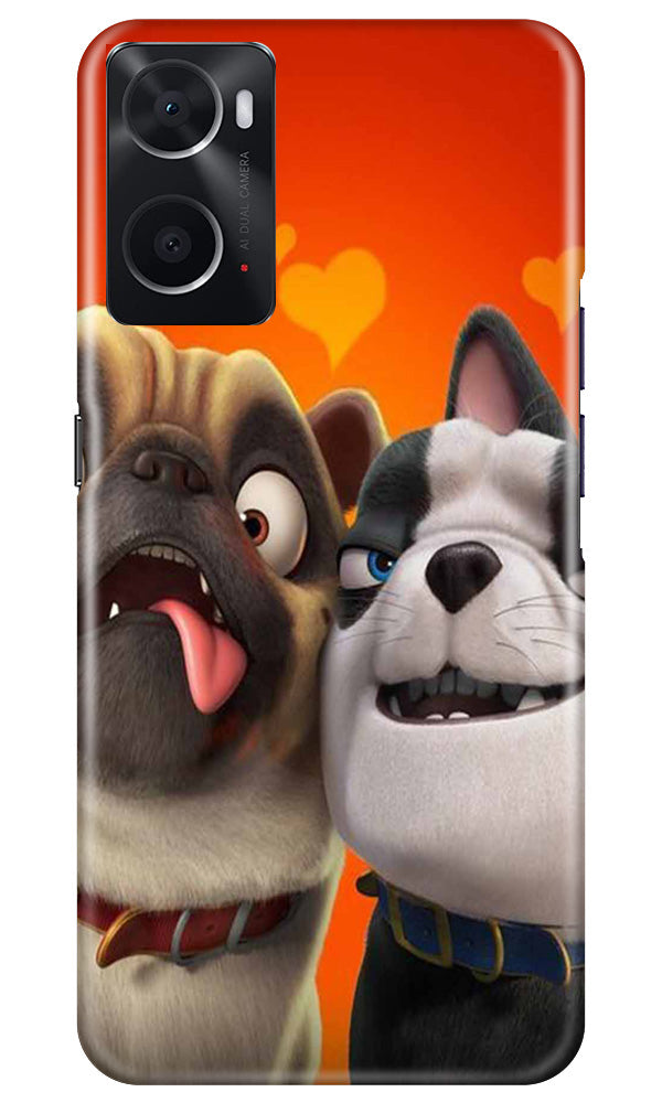 Dog Puppy Mobile Back Case for Oppo A76 (Design - 310)