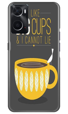 Big Cups Coffee Mobile Back Case for Oppo A96 (Design - 312)