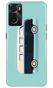 Travel Bus Mobile Back Case for Oppo A76 (Design - 338)