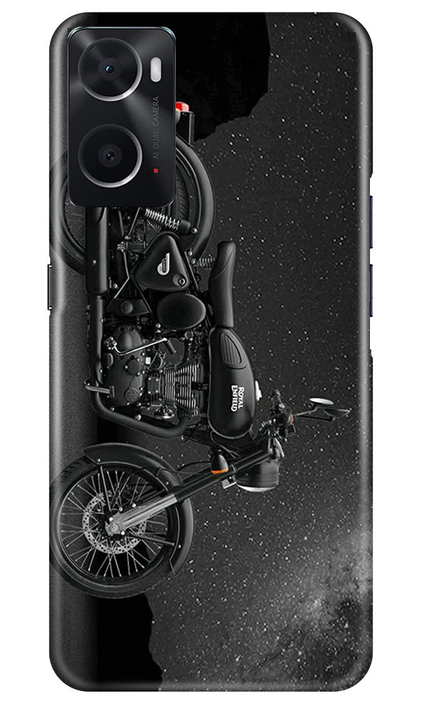 Royal Enfield Mobile Back Case for Oppo A96 (Design - 340)