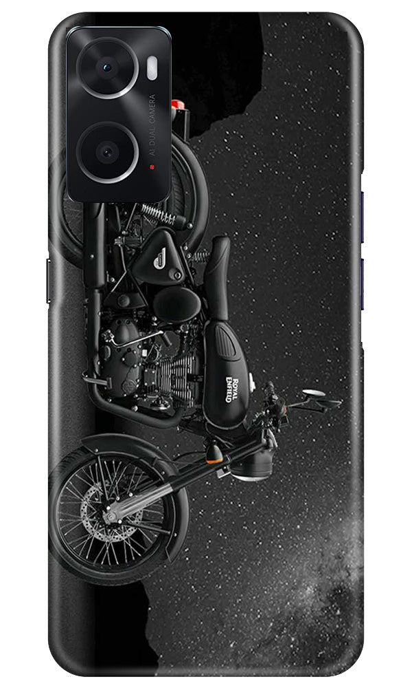 Royal Enfield Mobile Back Case for Oppo A76 (Design - 340)
