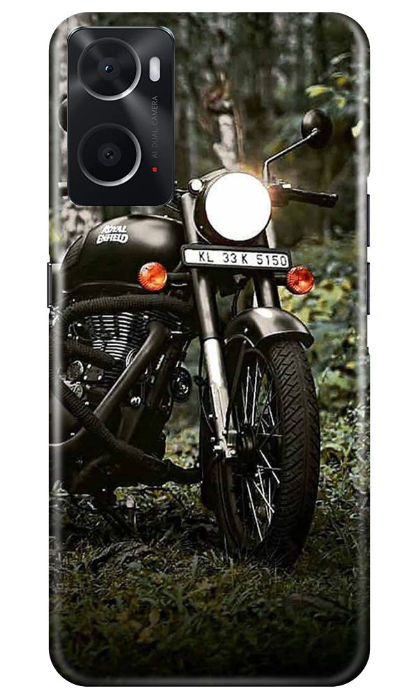 Royal Enfield Mobile Back Case for Oppo A76 (Design - 343)