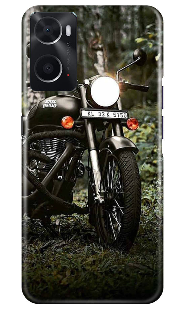 Royal Enfield Mobile Back Case for Oppo A76 (Design - 343)