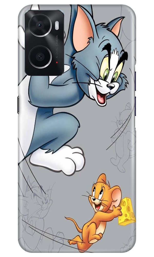 Tom n Jerry Mobile Back Case for Oppo A76 (Design - 356)