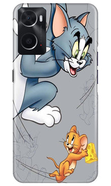 Tom n Jerry Mobile Back Case for Oppo A76 (Design - 356)