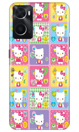 Kitty Mobile Back Case for Oppo A76 (Design - 357)