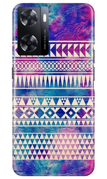 Modern Art Mobile Back Case for Oppo A77s (Design - 8)