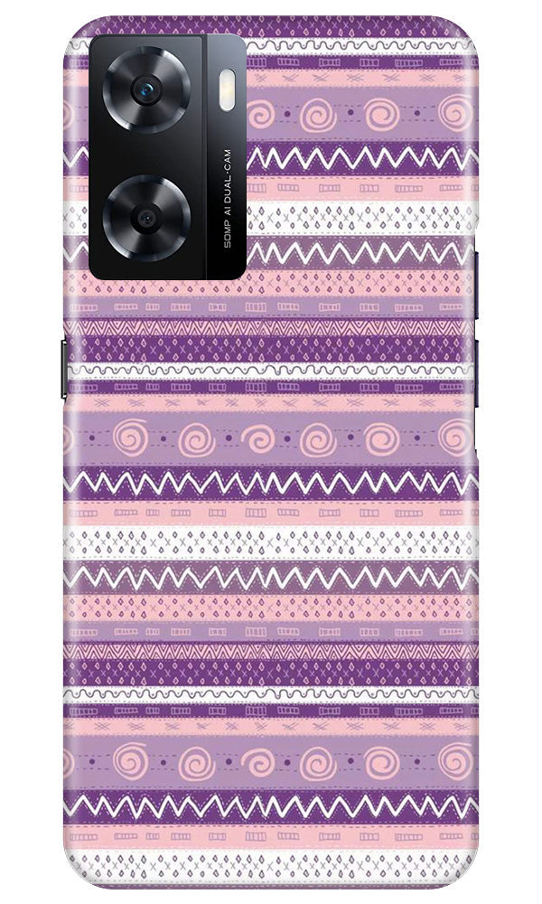 Zigzag line pattern3 Case for Oppo A77s