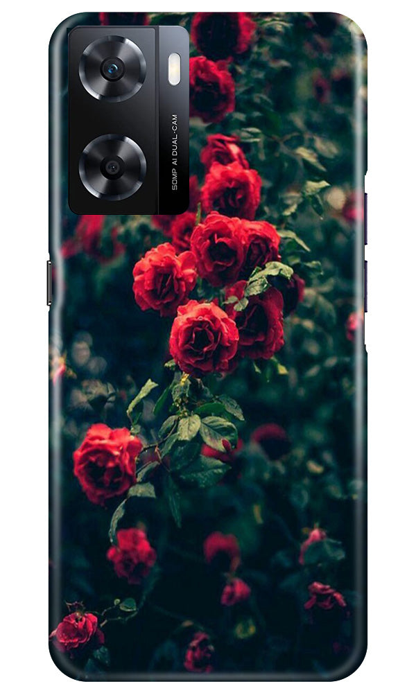 Red Rose Case for Oppo A77s