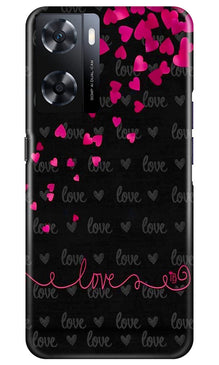 Love in Air Mobile Back Case for Oppo A77s (Design - 89)