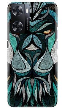 Lion Mobile Back Case for Oppo A77s (Design - 97)