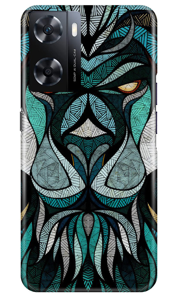 Lion Case for Oppo A77s