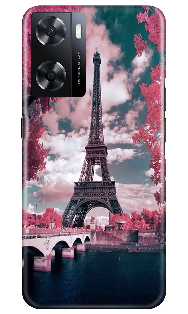 Eiffel Tower Case for Oppo A77s  (Design - 101)