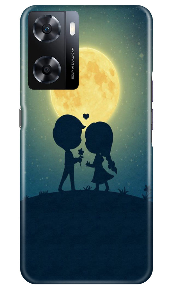 Love Couple Case for Oppo A77s  (Design - 109)