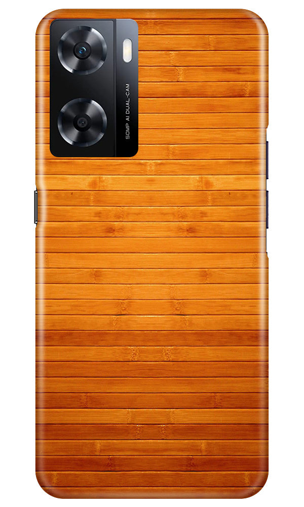 Wooden Look Case for Oppo A77s  (Design - 111)