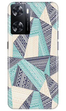 Desingner Pattern Mobile Back Case for Oppo A77s  (Design - 123)
