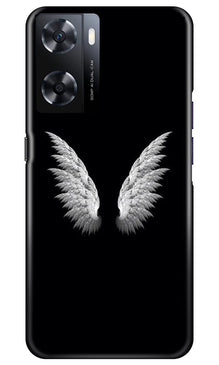 Angel Mobile Back Case for Oppo A77s  (Design - 142)