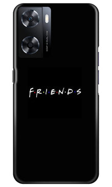 Friends Mobile Back Case for Oppo A77s  (Design - 143)
